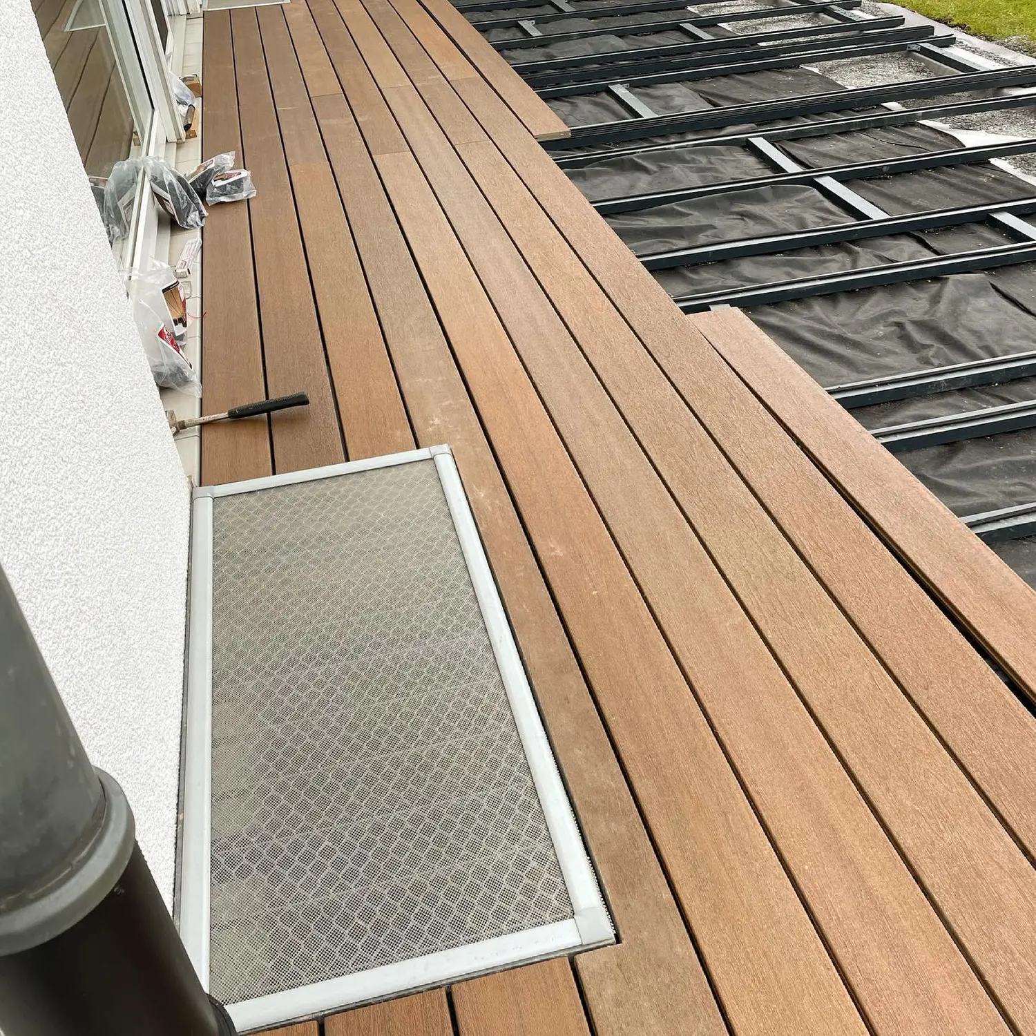 Terrasse von Handwerksbetrieb
