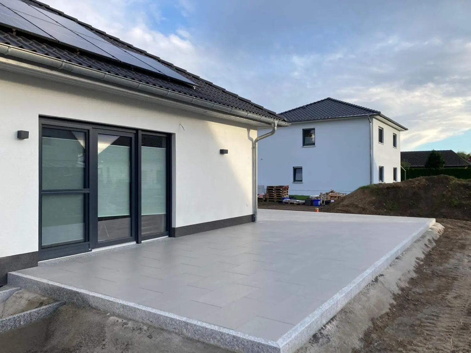 Terrasse von Handwerksbetrieb